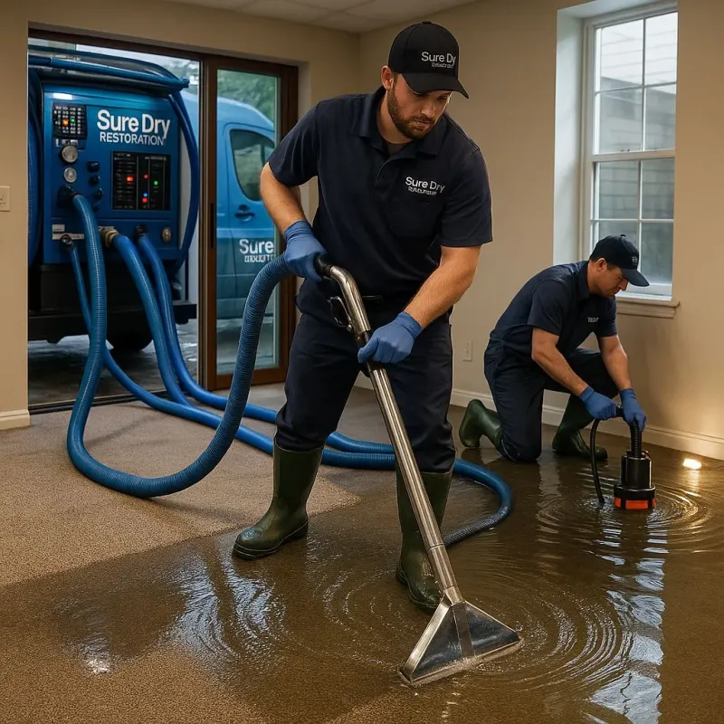 Water Extraction and Removal process in Cocke County, TN
